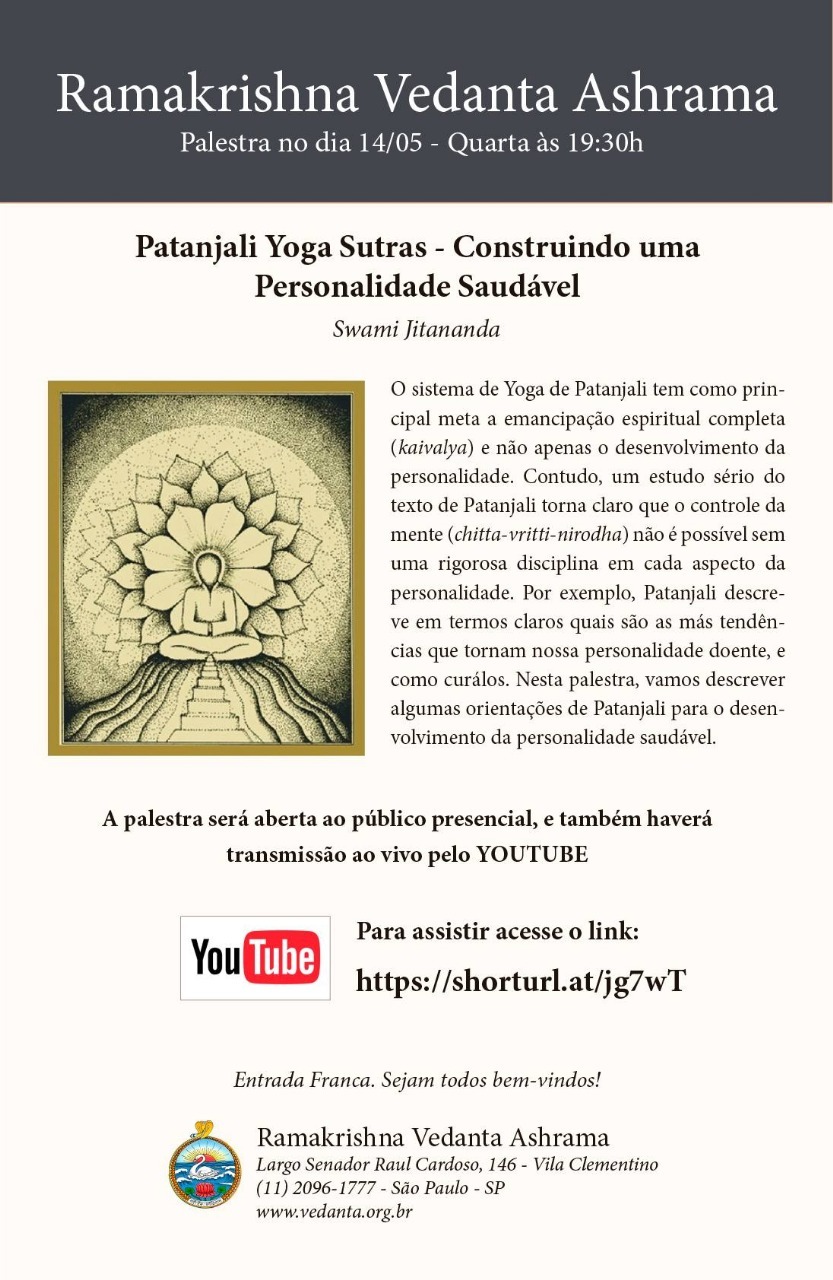 Palestra de quarta - Vedanta