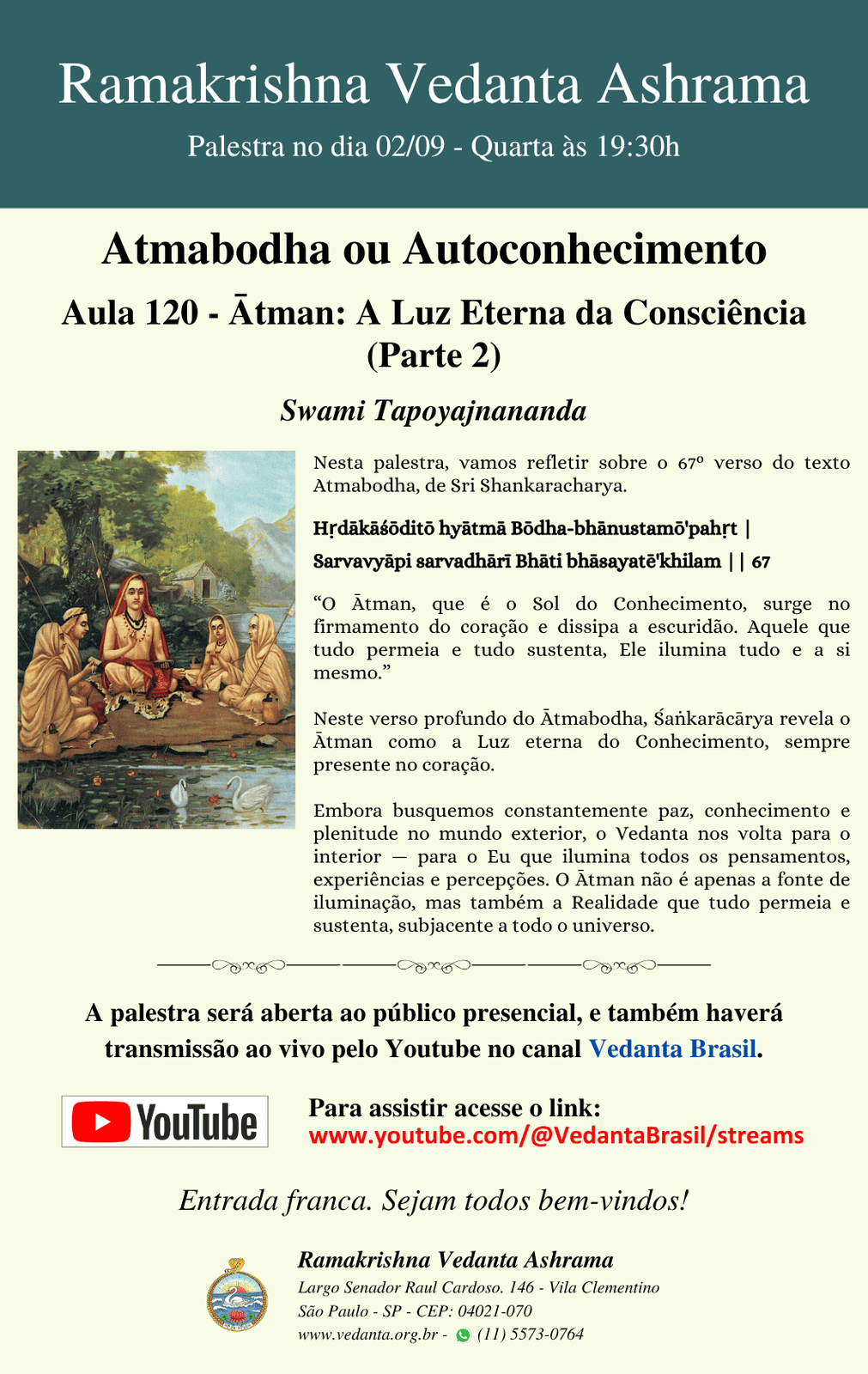Palestra Vedanta