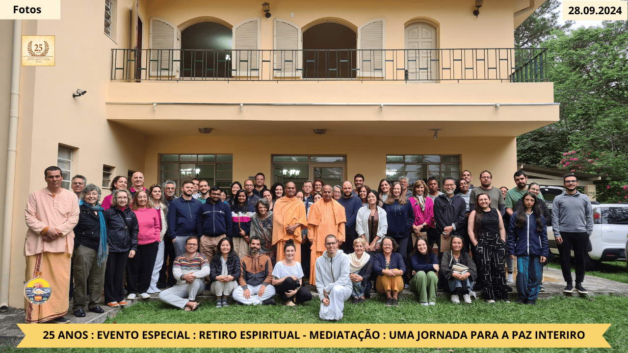 2024 - 25 anos - Retiro Espiritual