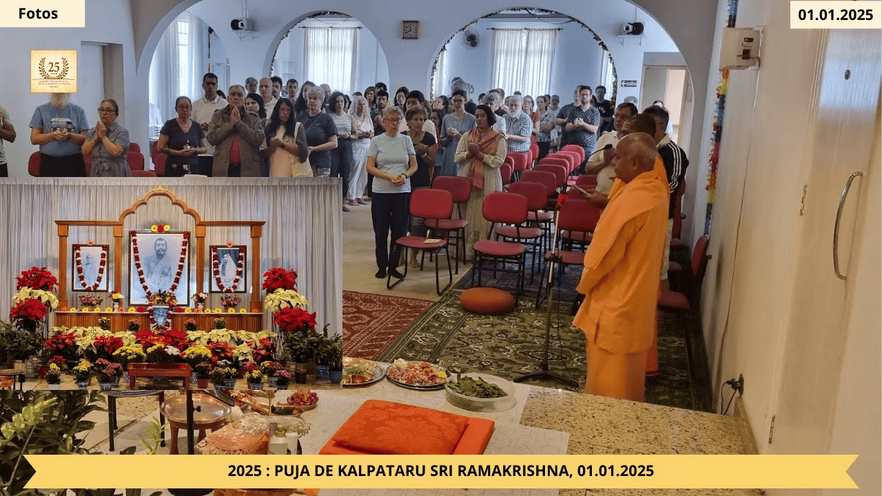 2025 - Puja de Kalpataru Sri Ramakrishna