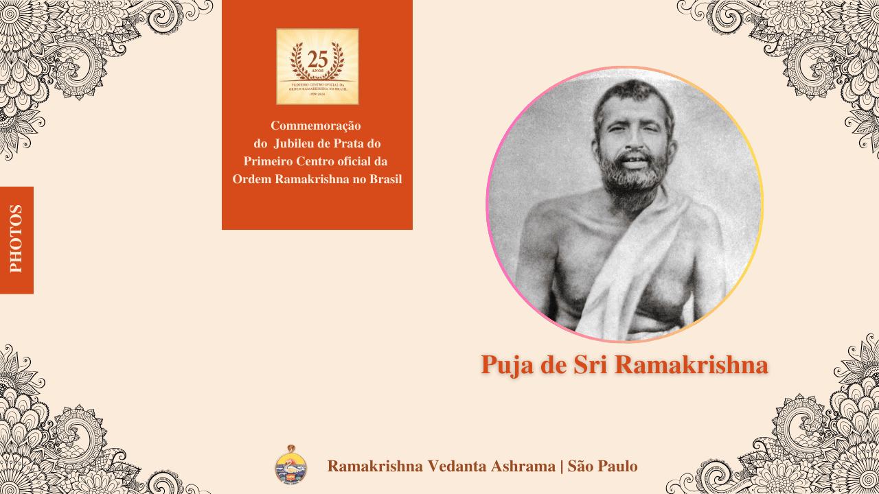 25 Anos Vedanta - Puja de Sri Ramakrishna