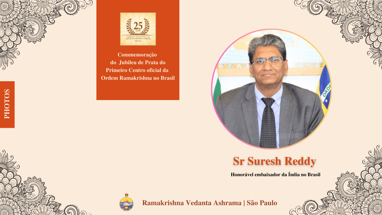 25 Anos Vedanta - Sr Suresh Reddy