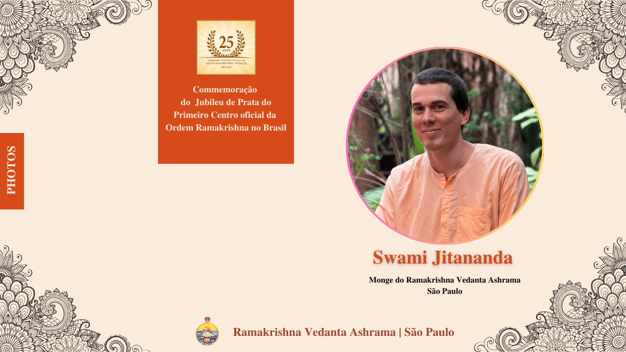25 Anos Vedanta - Swami Jitananda