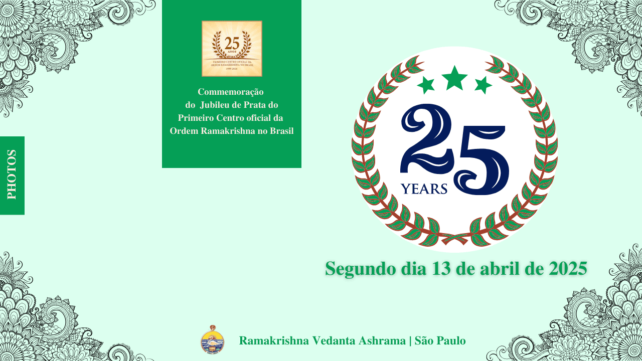 25 Anos Vedanta - Profa. Lia Diskin